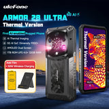 Teléfono robusto Ulefone Armor 28 Ultra 5G con imagen térmica por IA, Dimensity 9300+, 1 TB de ROM, 32 GB de RAM, Android, AMOLED