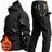 Camo Winter Tactical Sets Men Shark Skin Soft Shell Hooded Jacket+Multi-pocket Straight Cargo Pant 2Pcs Suits Waterproof Set - Lootquake