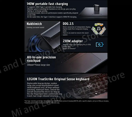 Hot Lenovo LEGION R7000P 2024 Ryzen R7 8845H Geforce RTX4060 8GB 16G/32G RAM 1T SSD 16INCH 2.5K 165Hz Screen 100% sRGB - Lootquake