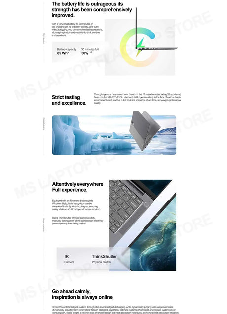 【2025 New】Lenovo ThinkBook 14+ U5-225H/U7-255H/U9-285H Arc 130T/140T 14.5inch 3K 120Hz Matte Screen - Lootquake