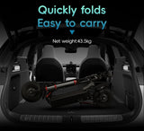 T6 6000W 60V 40ah Dual Motor Electric Scooter NFC Card Unlock E-Brake 11 Inch Tyres Max Speed 90km/h Foldable Electrics Scooter