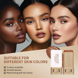 Foundation Balm Stick Serum Boost Skin Tint Foundation Stick Smooth Plumper Coverage Brighten Face Travel Foundation Makeup 2025