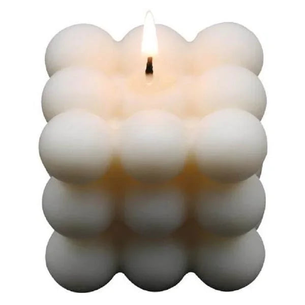 Molde para velas navideñas, hecho a mano, de silicona 3D, para jabón, velas aromáticas, decoración del hogar