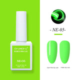 CHUNSHU 15ml Fluorescence Gel Nail Polish Semi Permanent UV/LED Nail Gel Long Lasting Varnish For Nails Art Manicures Soak Off