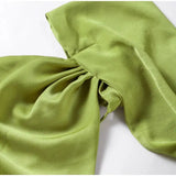 Elegant Satin Halter Slim Long Dress With Scarf Women New Sexy Backless Sleeveless Maxi Dresses Summer Lady Party Chic Vestidos - Lootquake