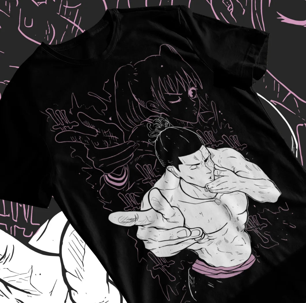 Aoi Todo T-Shirt Yuji Itadori Jujutsu Kaisen Gojo Unisex Soft Tee All Sizes - Lootquake