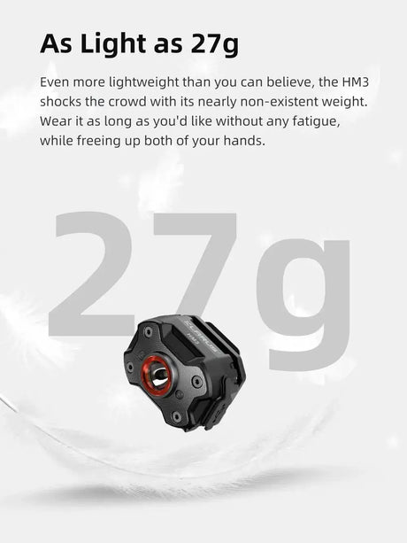 Klarus HM3 Headlamp Portable Mini USB Rechargeable Head Flashlight LED Head Light for Fishing Camping Torch Headlights - Lootquake