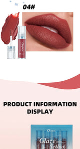 4 PCS Lipstick Set Moisturizing Breathable Glossy Non-Sticky Long-Lasting Full-Look Lips Light Durable Lip Gloss