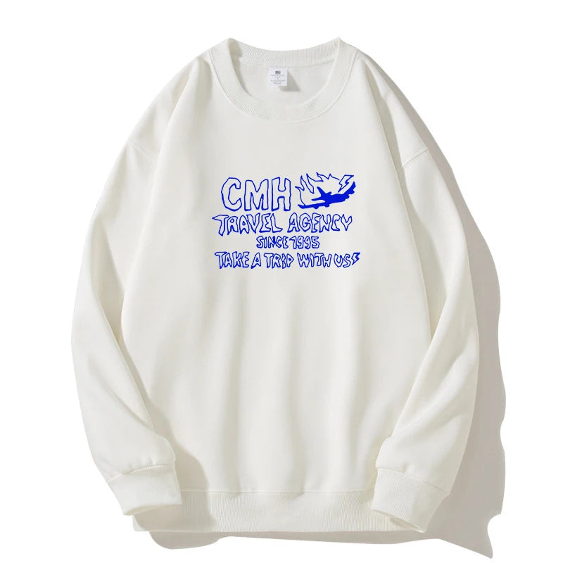 Harajuku Pullover Men's Sweatshirt Oversized Hooded Clothing Winter Hip Hop Hoodies Aesthetic Graphic Streetwear Gothic Y2k Tops - Lootquake
