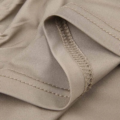 Women's Hooded Crop Tops Autumn Solid Color Long Sleeve Cowl Neck Slim Fit Short T-Shirt Streetwear Sporty Basics Tees - Lootquake