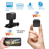 1080P High-definition Portable Sports Mini Camera with Hotspot WiFi Outdoor Bicycle Recorder Mini Network Waterproof Camera