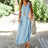 2025 Summer Linen Women Long Dress V-neck Sleeveless Elegant Dresses Female Fashion Casual Holiady Beach Clothes Ladies - Lootquake