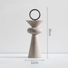Abstract Geometric Sandstone Statue Art Ornaments Entrance Living Room TV Cabinet Desktop Home Decoration Creative Resin Crafts