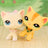 Mini 2pcs Lot Pet Shop Dogs and Cats Collectable With Accessories Best Gift For Kids Toy - Lootquake
