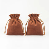 5pcs Bulk Wedding Engagement Display Velvet Bag Bracelet Earrings Gift Luxury Packaging Jewelery Pouches Travel Organizer Bags - Lootquake