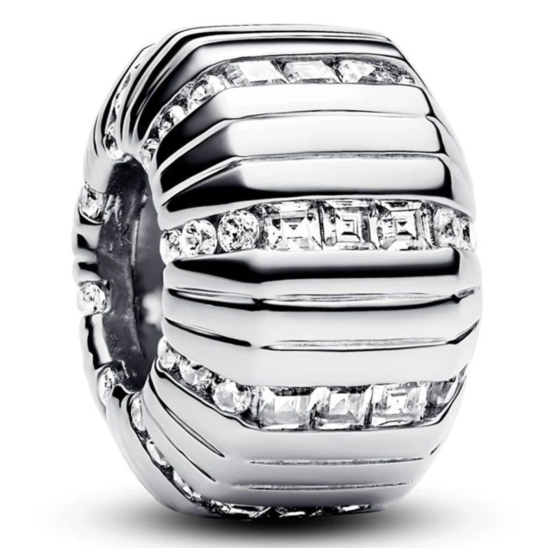 Colgante de plata 925 con forma de serpiente para San Valentín, ideal para pulseras originales de plata de ley 925 para mujer, regalo de joyería DIY.