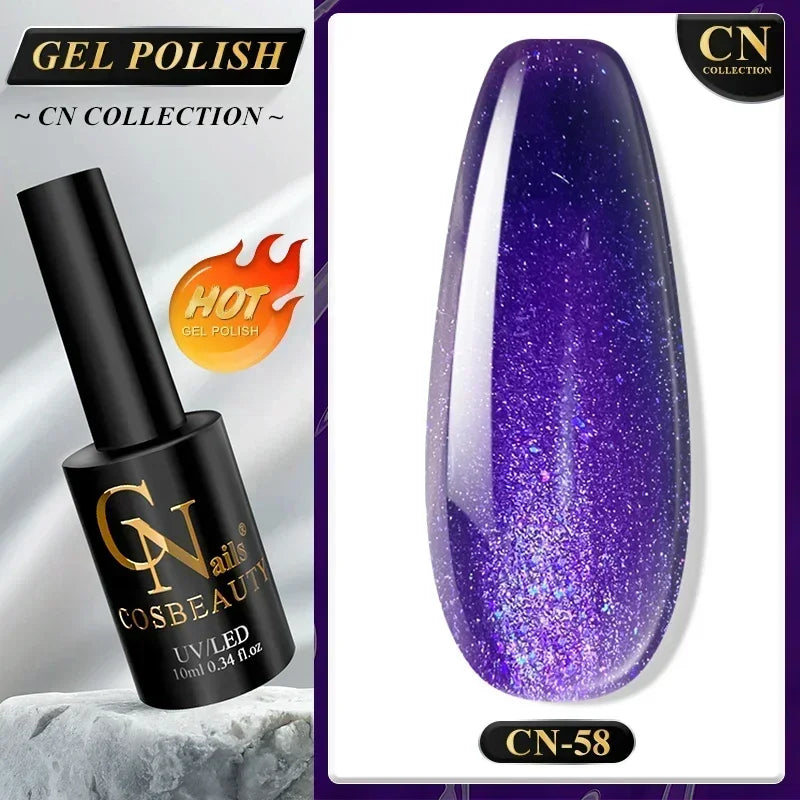 CNails No Wipe Gel Top Coat Clear Gel Base Coat Varnish Soak Off Flash Top Coat UV/LED Nail Art Accessories Matte Nail Polish
