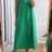 Summer Loose Spaghetti Strap Dresses Women Solid Color V-neck Casual Commuting Sleeveless Long Dress Female Fashion New Vestidos - Lootquake