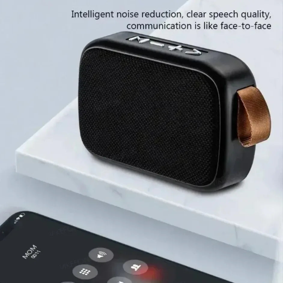 Barra de sonido inalámbrica portátil con Bluetooth 5.0, batería de 500 mAh, altavoces HIFI personalizados de alta calidad para deportes en interiores y exteriores.