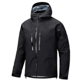 Jacket Men's Sports Casual Soft-shell Zipper Pocket Water Repellent Windbreaker New Autumn Functional Camping Hooded Raincoat - Lootquake