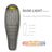 AEGISMAX Wind Hard Dusk Upgrade 7D Nylon DWR 800FP Ultra Dry Down Pro Ultralight Sleeping Bag Camping and Hiking for Men & Women - Lootquake