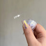 Moonlight Mirror Nails Powder Pearl White Nails Glitter Aurora Shining Pigment Chrome Dust Nail Art Supplies Decoration