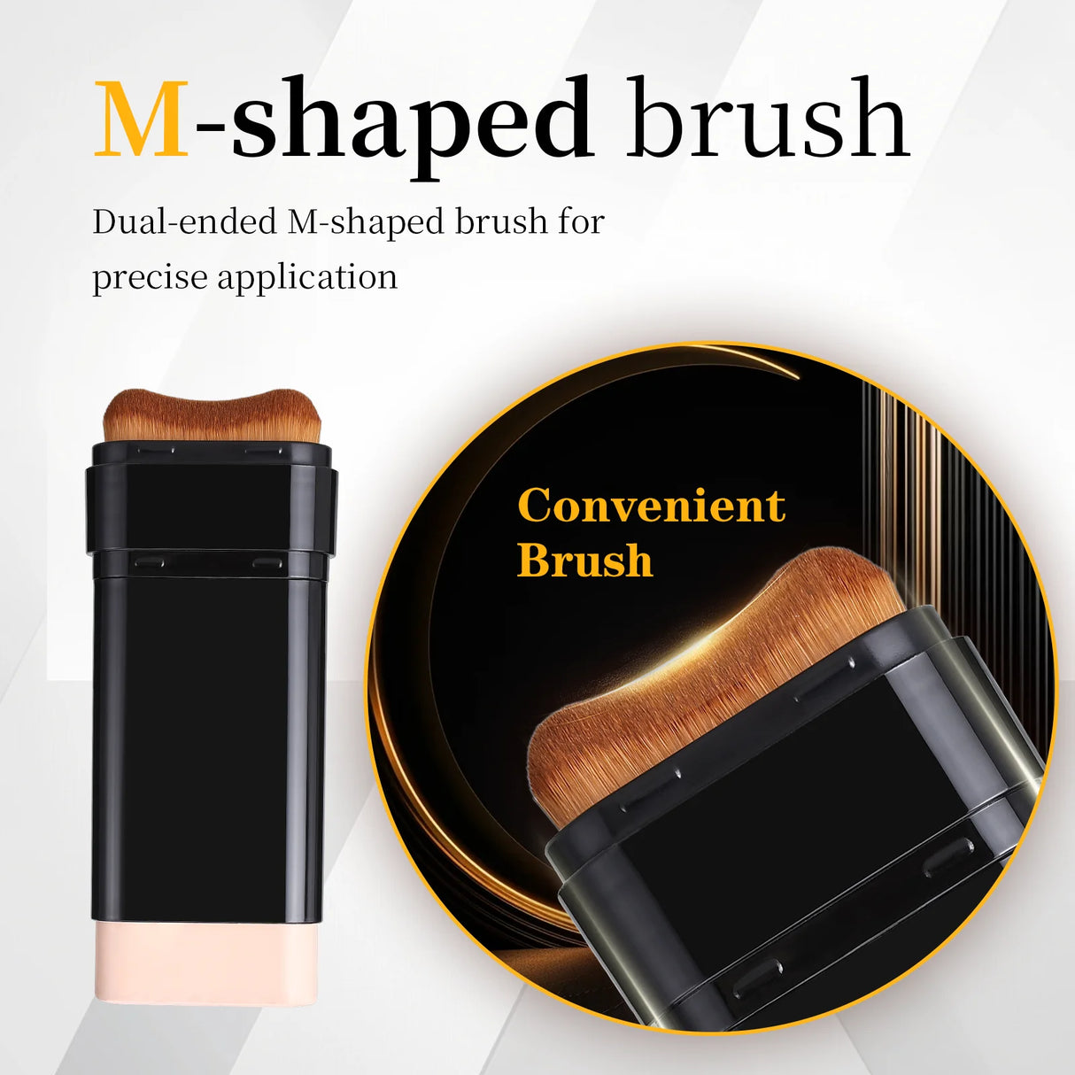 Base de maquillaje en barra de 3 colores, resistente al agua, duradera, control de grasa, alta cobertura, maquillaje para acné, suave, hidratante, corrector.