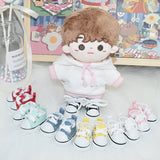 Chaussures de poupées Labubu en coton de 17 cm, chaussures de sport décontractées, accessoires pour tenues Labubu