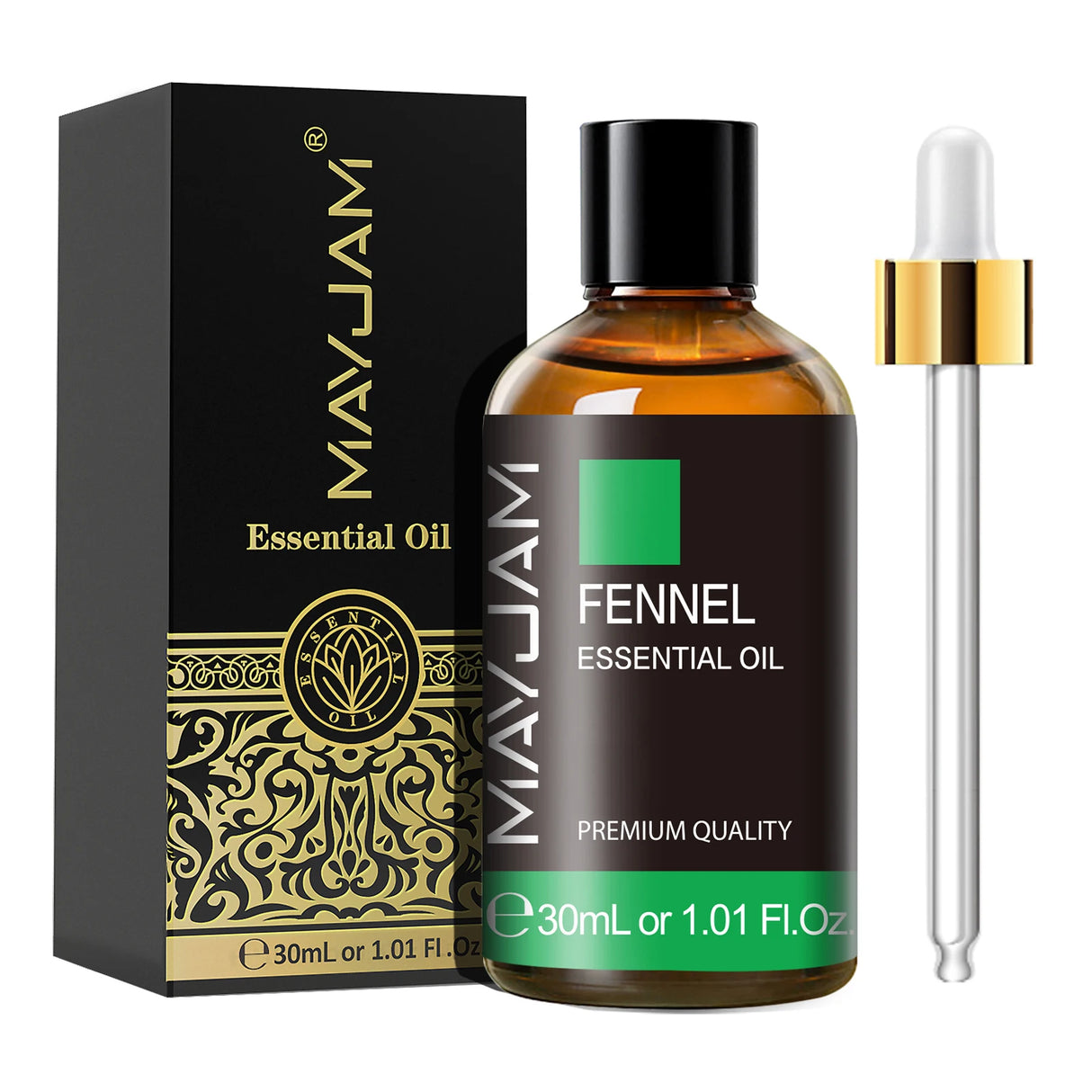 MAYJAM 1PCS 30ML Huile Essentielle d'Aromathérapie Lavande Vanille Jasmin Eucalyptus Menthe Poivrée Huile Aromatique pour Diffuseur Bougie Savon