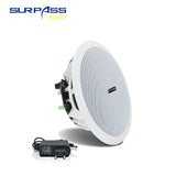 Amplificateur de classe D intégré, haut-parleur de plafond compatible Bluetooth à gamme complète, pour musique de fond de cinéma maison, bonne qualité