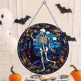 Halloween Acrylic Decoration, Day of The Dead Hanging Ornaments, Scary Skeletons, Halloween Ghost Day Party, Home Decoration