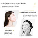 Korea 6 vials Collagen Peptides Freeze-Dried Powder Mask Kit Facial Firming Moisturizing Hydration Rejuvenating Skin Care Beauty