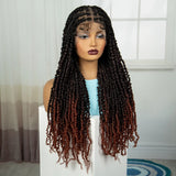 30" Twisted Braids Wig | HD Full Lace | Baby Hair | Long Braids