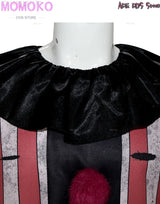 Halloween Horror Scary Clown Nightmere Party Creepy Killer Clown Cosplay Costume Red Wig Party Carnival Women Masquerade Outfit