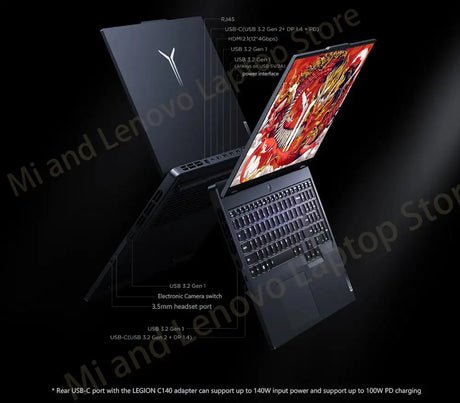 Lenovo LEGION R9000P 2024 E-sports AMD Ryzen R9 7945HX RTX4060 16/32GB RAM 1TB SSD 16" 2.5K 240Hz Screen - Lootquake