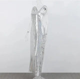 Women's Dresses Fashion Summer Suspender Backless Glitter Long Dress for Women - Lootquake