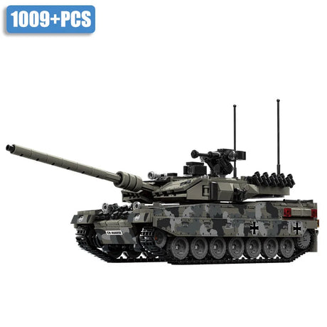 Military WW2 MOC Leopard 2A7 Army Main Battle Tank Soldiers Building Blocks Bricks M1 T90M Tank Set For Children Boys Gifts - Lootquake