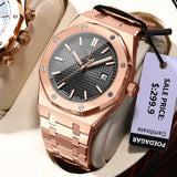 POEDAGAR Classic Men's Watches Fine Steel Original Quartz Watch for Man Luminous Date Waterproof Wristwatch Trend Fashion New - Lootquake