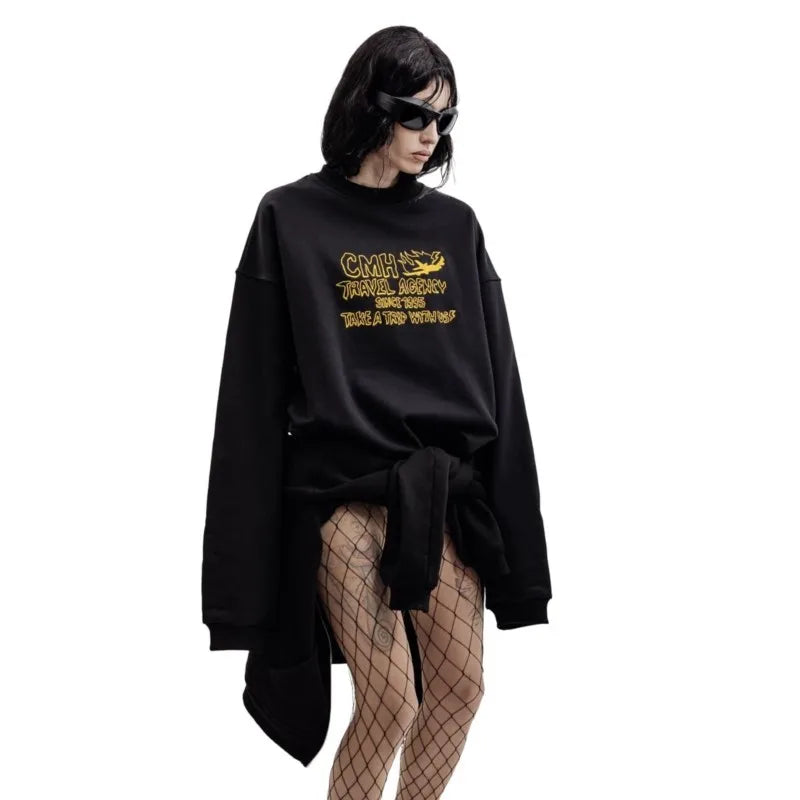 Harajuku Pullover Men's Sweatshirt Oversized Hooded Clothing Winter Hip Hop Hoodies Aesthetic Graphic Streetwear Gothic Y2k Tops - Lootquake