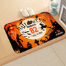 Halloween Theme  Pumpkin Witch Welcome Home Anti-Slip Door Mat Carpet  Decor Flannel Floor