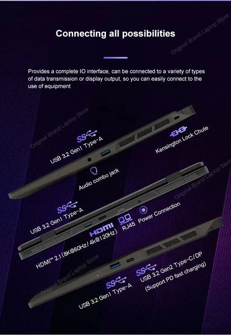 2024 MSI Sword 17 HX Laptop 17 Inch 2.5K QHD 240Hz IPS Screen Netbook i7-14700HX 16GB 1TB SSD RTX4060 Gaming Notebook Computer - Lootquake