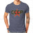 Russian USSR CCCP Creative TShirt for Men Over The Red Star  Round Neck Pure Cotton T Shirt Birthday Gifts Streetwear - Lootquake