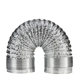 ∅150mm Double Layer Aluminum Foil Pipe Flexible Ventilation Duct for Kitchen Bathroom Extractor Dryer Fan Grow Tent 1.5m-6m - Lootquake