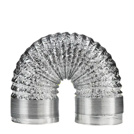 ∅150mm Double Layer Aluminum Foil Pipe Flexible Ventilation Duct for Kitchen Bathroom Extractor Dryer Fan Grow Tent 1.5m-6m - Lootquake