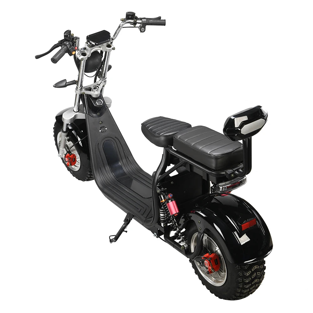 60V25AH 4000W Motor Citycoco Electric Scooter 18 Inch Snowfield Off-road Tire Max Speed 60-70KM/H Max Load 250KG USA STOCK
