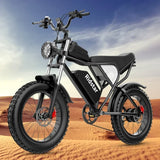 Electric bike 2000W Powerful Dual Motor 52V 40Ah Dual Battery Q20 Pro Ebike Motorcycle Mountain 20x4.0 Fat Tire Electric Bicycle
