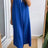 Summer Loose Spaghetti Strap Dresses Women Solid Color V-neck Casual Commuting Sleeveless Long Dress Female Fashion New Vestidos - Lootquake