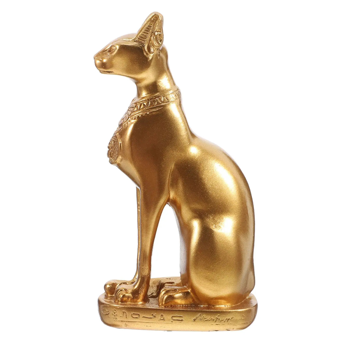Estatua de la diosa egipcia, minifiguras de escritorio, adornos navideños
