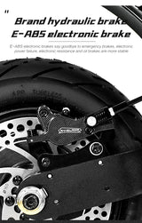 6000W Powerful Electric Scooter 60V 38Ah Max Speed 85km/h 100kmRange 11'' Tires Dual Shock Absorbing Folding EScooter for Adults