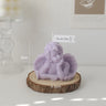 Vela perfumada con forma de ángel para decoración de habitación, estilo nórdico, que alivia la fatiga y crea un ambiente festivo para bodas y cumpleaños.